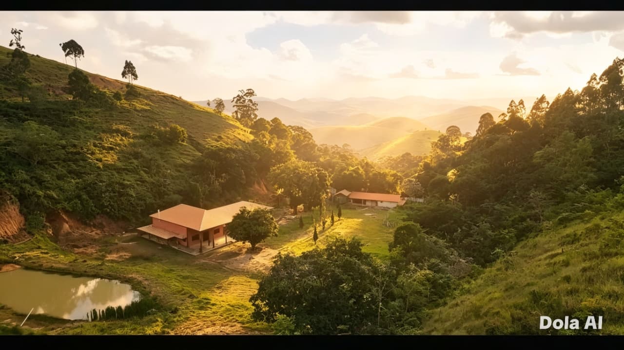 Sítio dos sonhos: Natureza, conforto e localização