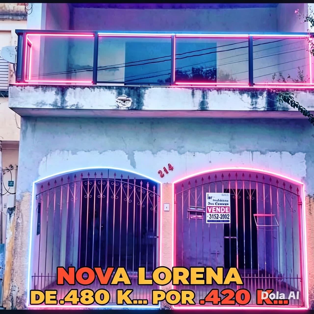 SOBRADO À VENDA – NOVA LORENA !