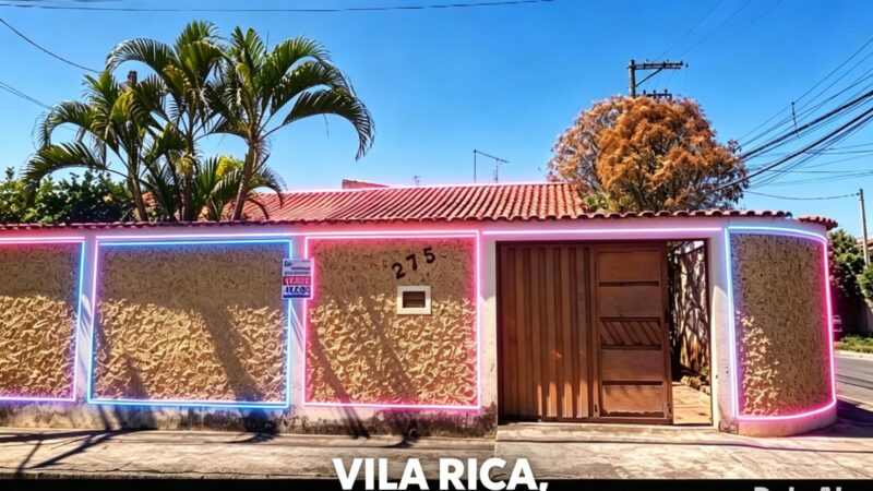 CASA À VENDA – VILA RICA, LORENA/SP !